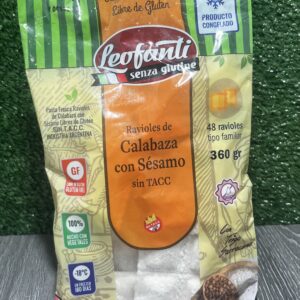 Ravioles de Calabaza con Sésamo Leofanti