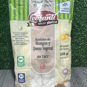 Ravioles de Hongos y Queso Vegetal Leofanti