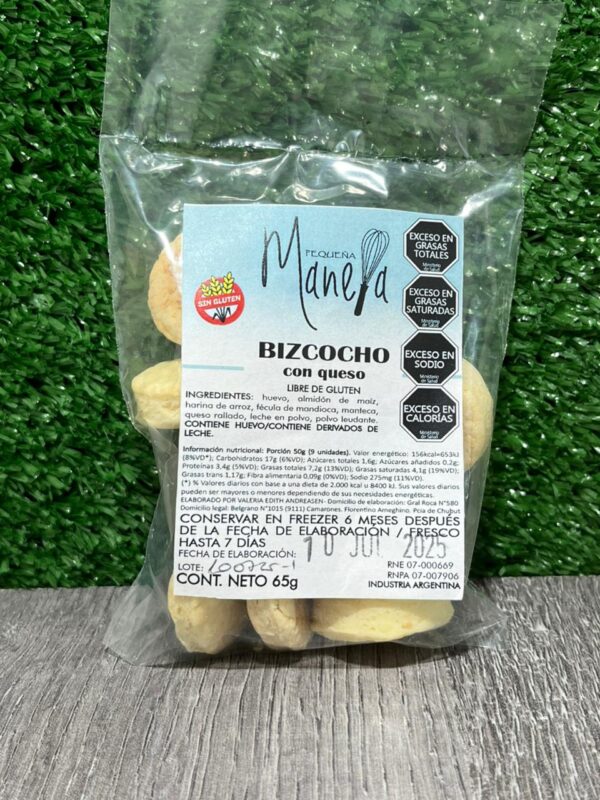 Bizcocho con Queso Pequeña Manela