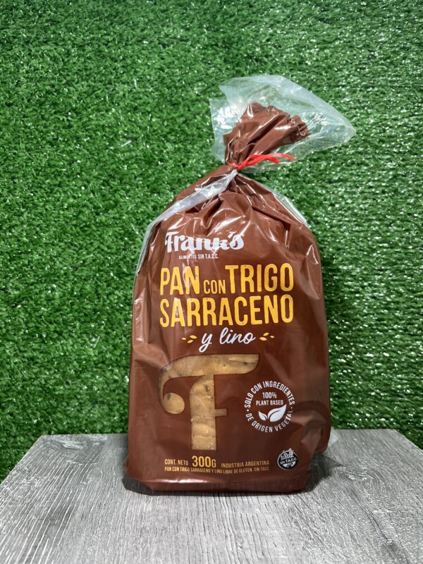 Pan con Trigo Sarraceno y Lino FRANK´S