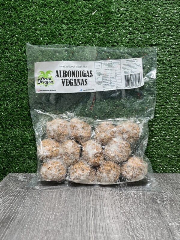 Albondigas Veganas Green Dragon