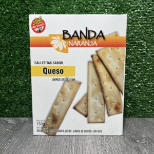 Galletitas sabor Queso Banda Naranja