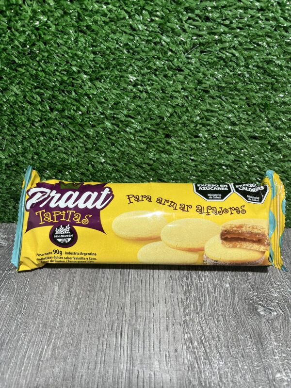 Tapitas de Alfajores Sin TACC Praat