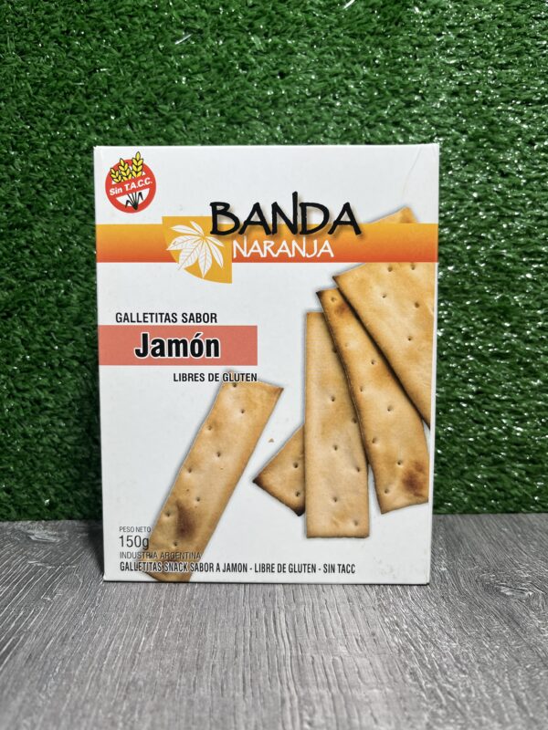 Galletitas sabor Jamón Banda Naranja