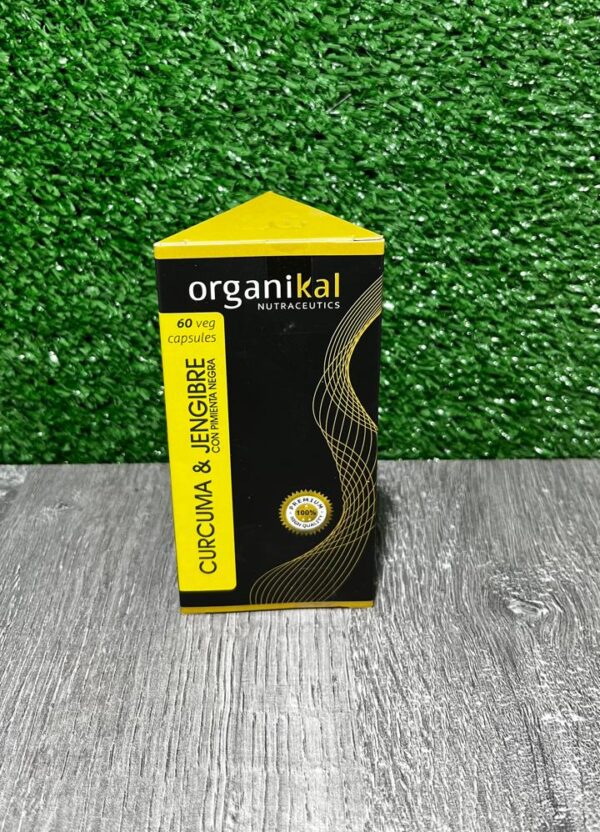 Curcuma y Jengibre con Pimienta Negra Organikal