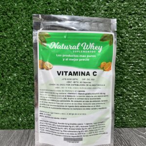 Acido Ascorbico Vitamina C en Capsulas Natural Whey