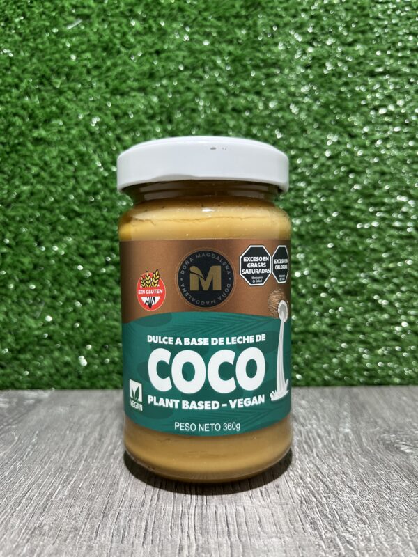 Dulce de Leche de Coco con Stevia Vegano Doña Magdalena