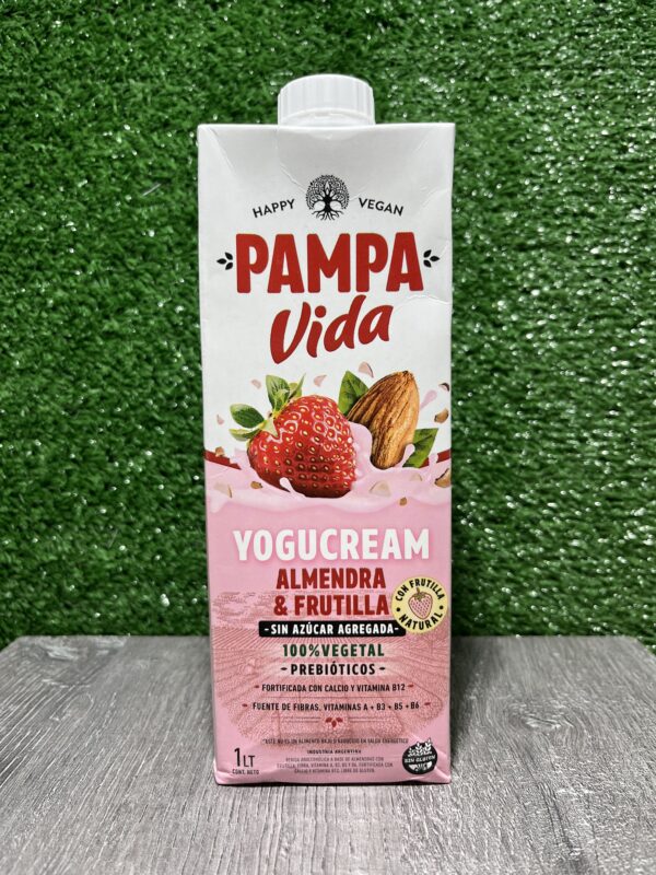 Yogucream Almendra y Frutilla Pampa Vida