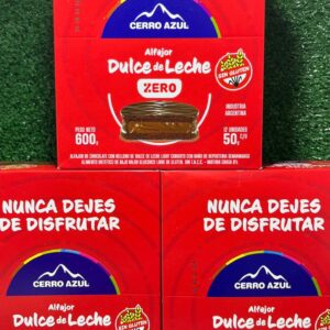 Alfajor DDL Zero Cerro Azul  CAJA