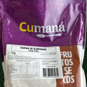 Harina de almendras con piel Cumana 1kg