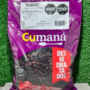 Arándanos Rojos Deshidratados Cumaná x 1kg