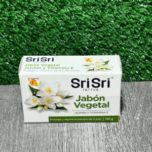 Jabón Vegetal Jazmín y Vitamina E Sri Sri
