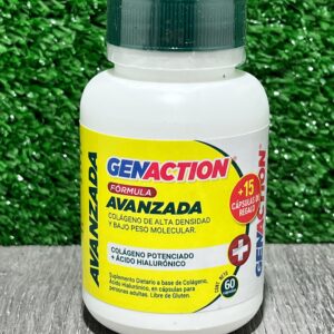 Colágeno Potenciado + Ácido Hialurónico Genaction