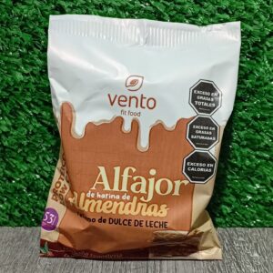 Alfajor Blanco Keto Dulce de Leche Vento
