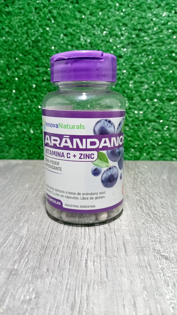 Arándanos Vitamina C + Zinc Innova Naturals