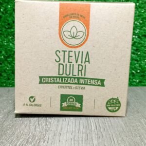 Eritritol + Stevia Cristalizada DULRI x 15g (30 sobres)