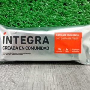 Barrita de Chocolate con Pasta de Maní Integra