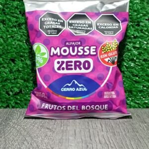 Alfajor Mousse Zero Frutos del Bosque Cerro Azul