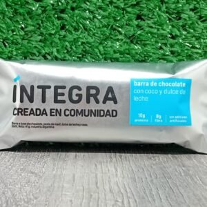 Barrita de Chocolate con Coco y Dulce de Leche Integra