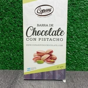 Barra de Chocolate con Pistacho Copani