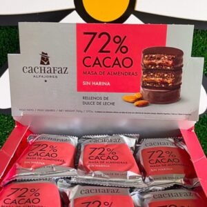 Alfajor 72% Cacao Sin Harina Cachafaz