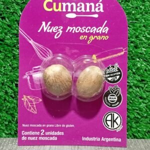 Nuez Moscada en grano Cumaná