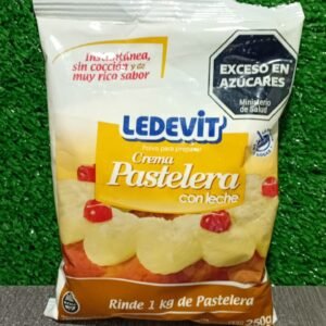 Polvo para preparar Crema Pastelera con leche Ledevit