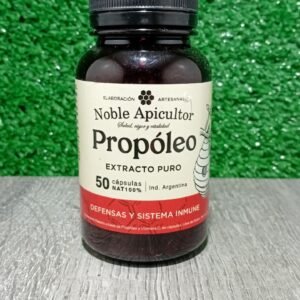 Propóleo Extracto Puro Noble Apicultor en cápsulas