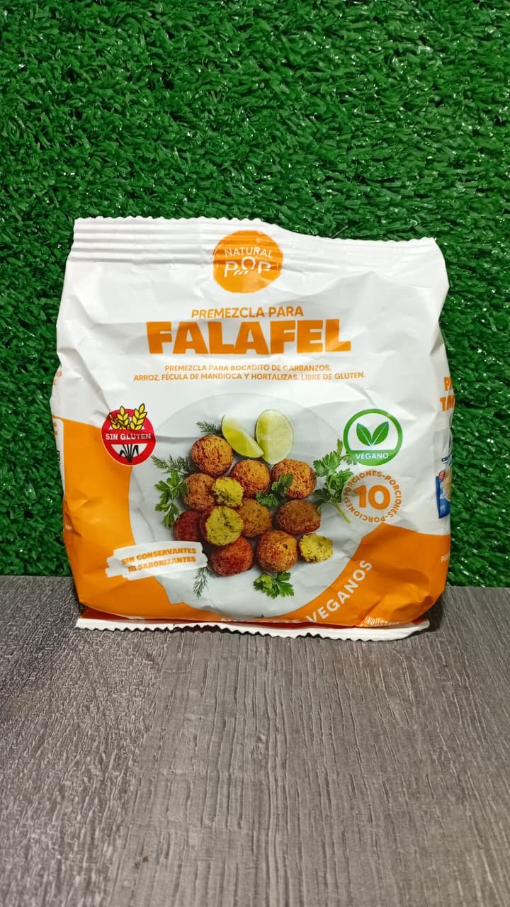 Premezcla para Falafel Arvejas y Quinoa Natural Pop