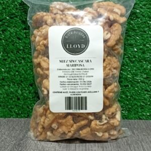 Nueces Mariposa Chandler Extra Light 200 g Margarita
