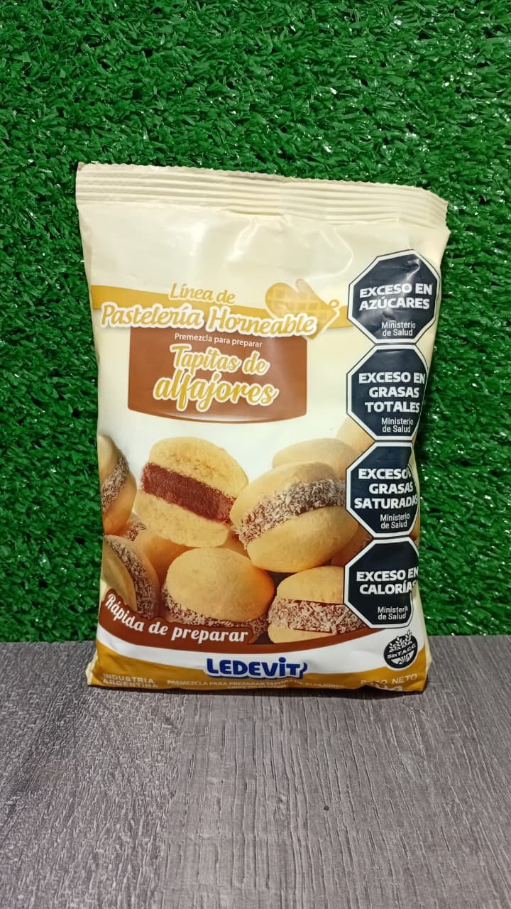 Premezcla para preparar Tapas de alfajores Ledevit