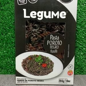 Pasta Poroto Negro Fusilli Legume