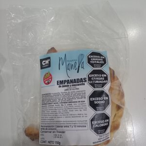 Empanada Jamon y Muzza x2 Pequeña Manela