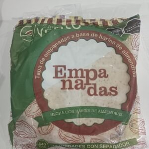 Tapa de empanadas de harina de almendras Vento