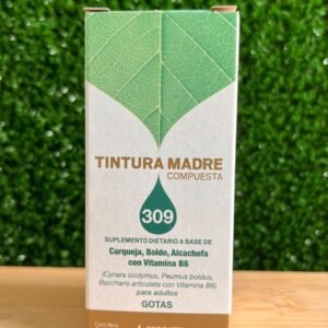Tintura Madre Compuesta 309 (Carqueja, Boldo, Alcachofa con Vitamina B6) Drogueria Argentina (copia)