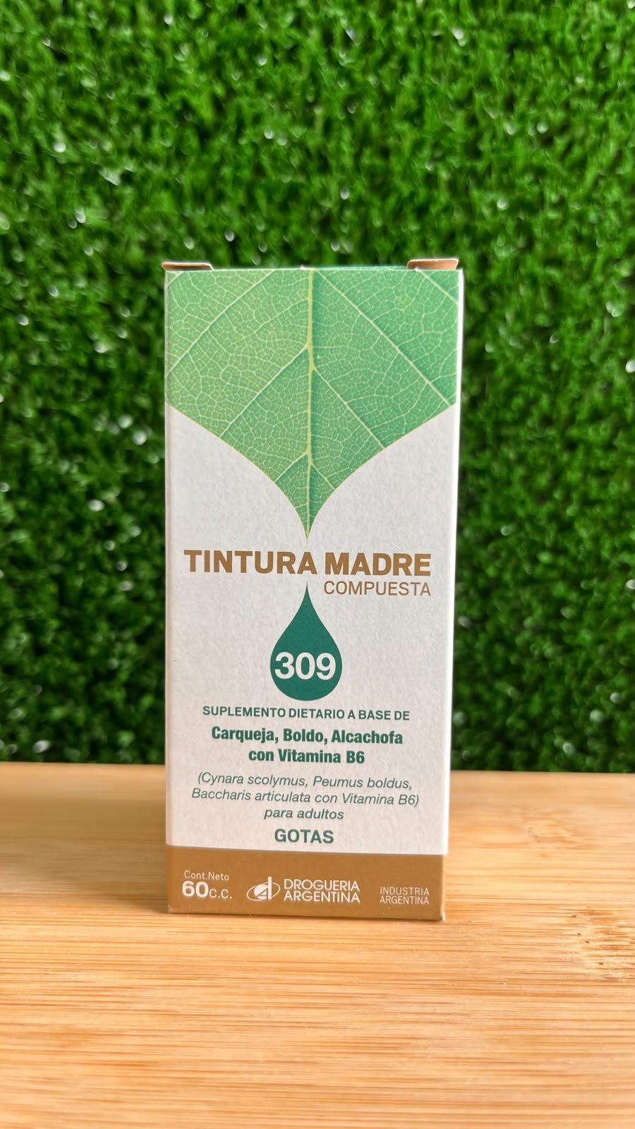 Tintura Madre Compuesta 309 (Carqueja, Boldo, Alcachofa con Vitamina B6) Drogueria Argentina (copia)
