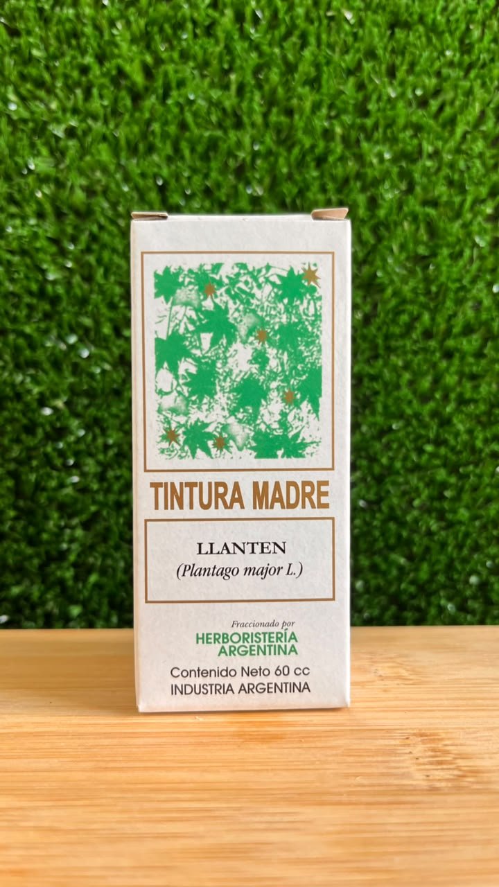 Tintura Madre LLanten Herboristería Argentina